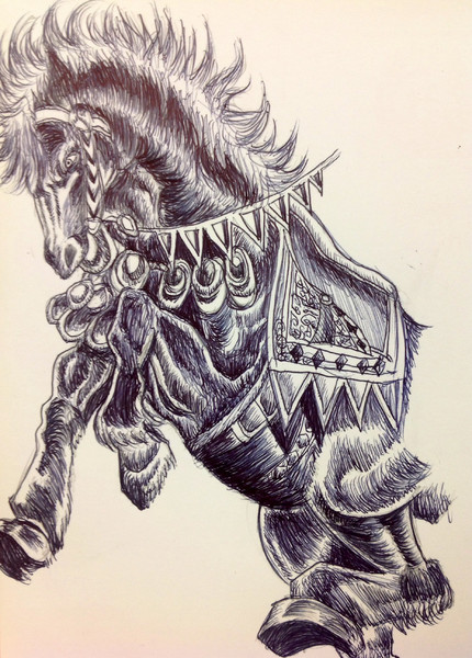 黒王の年賀状 あかり さんのイラスト ニコニコ静画 イラスト