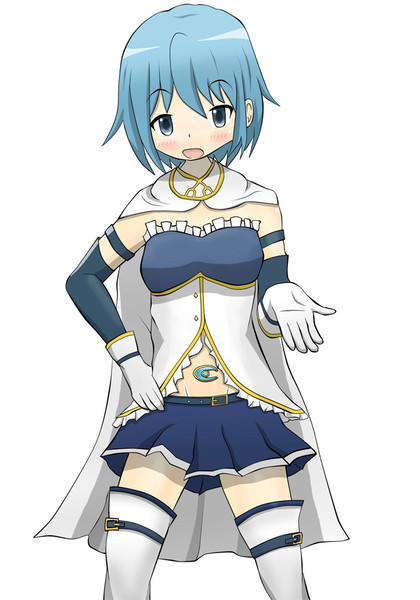 金目のものを要求するさやかちゃん なにもない さんのイラスト ニコニコ静画 イラスト
