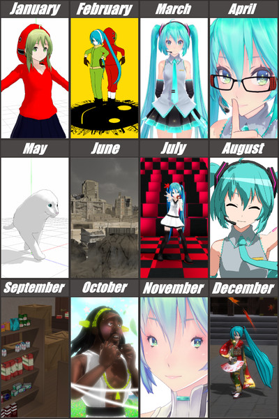 【MMD】2013年を振り返ってみたり