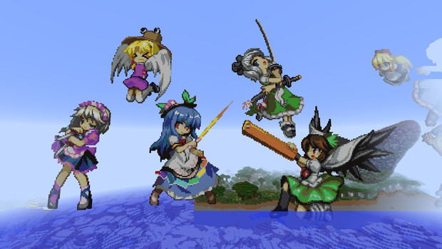 Minecraft 続 東方非想天則その１３ マインクラフト ツカサ さんのイラスト ニコニコ静画 イラスト