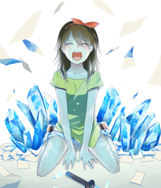 霧雨が降る森 ニコニコ静画 イラスト
