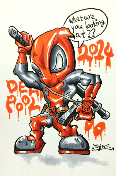 デッドプール Deadpool ジポキン さんのイラスト ニコニコ静画 イラスト