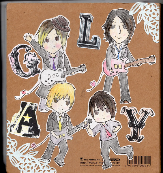 GLAY デフォルメ