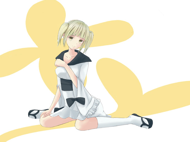 ふりそで ニコニコ静画 イラスト