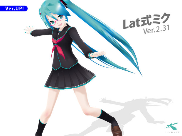 ：：Lat式ミクVer.2.31 for MikuMikuDance：：