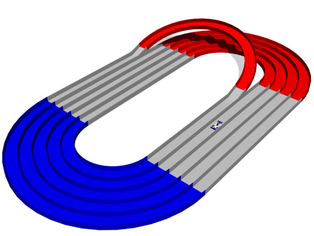 ミニ四駆用サーキット