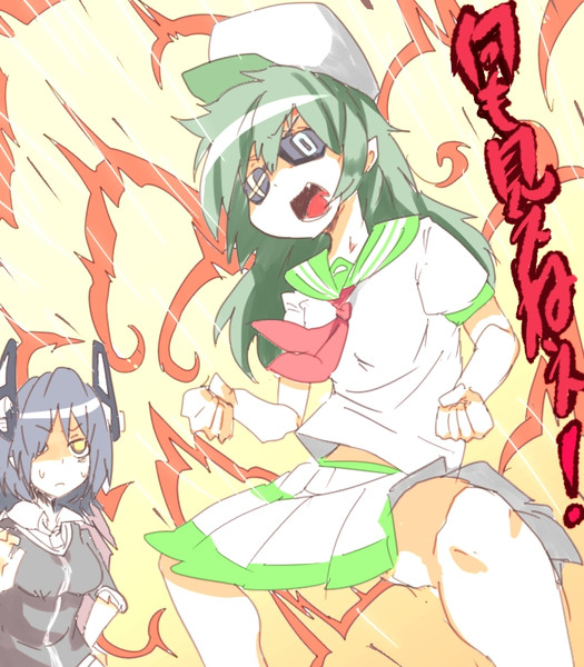天龍の眼帯借りた木曾 コトブキ さんのイラスト ニコニコ静画 イラスト