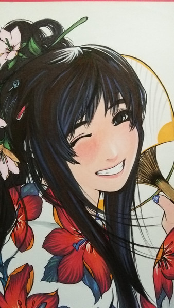 棗 亜夜 模写 Raul G さんのイラスト ニコニコ静画 イラスト