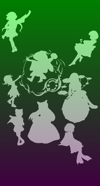 4インチ Ios7壁紙 東方1 Thetheorier さんのイラスト ニコニコ静画 イラスト