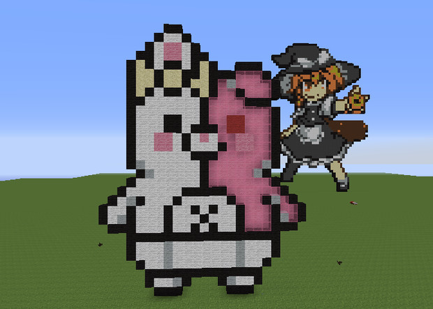 スーパーダンガンロンパ モノミ ドット絵【minecraft】