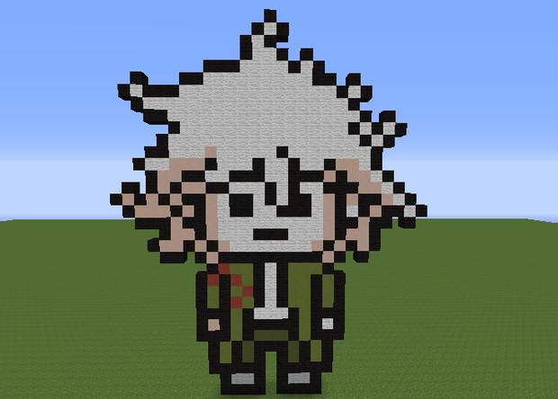 スーパーダンガンロンパ 狛枝 凪斗ドット絵 Minecraft Ryoga さんのイラスト ニコニコ静画 イラスト