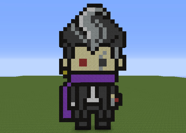スーパーダンガンロンパ 田中 眼蛇夢 ドット絵 Minecraft Ryoga さんのイラスト ニコニコ静画 イラスト