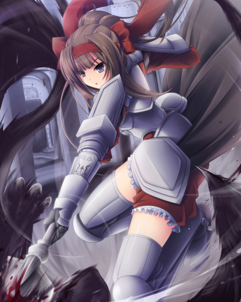 女槍兵 戦闘中 ニコニコ静画 イラスト