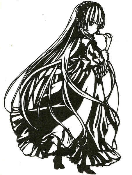 切り絵 Gosick ヴィクトリカ ド ブロワ 肩凝り末期 さんのイラスト ニコニコ静画 イラスト