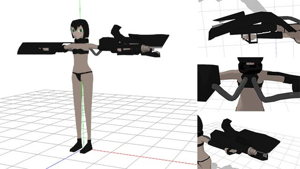 Mmd 重巡リ級ちゃん製作中 深海棲艦 サメジ部長 さんのイラスト ニコニコ静画 イラスト
