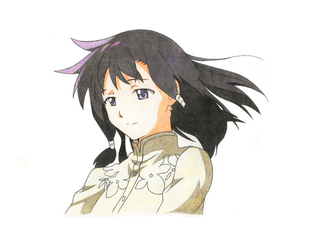 【色鉛筆模写】抱きしめてくれてありがとう
