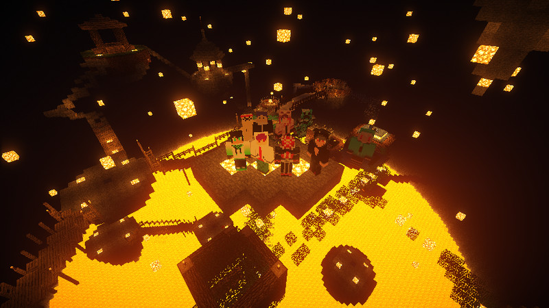 Minecraft地下建設リンク Nicosub静画