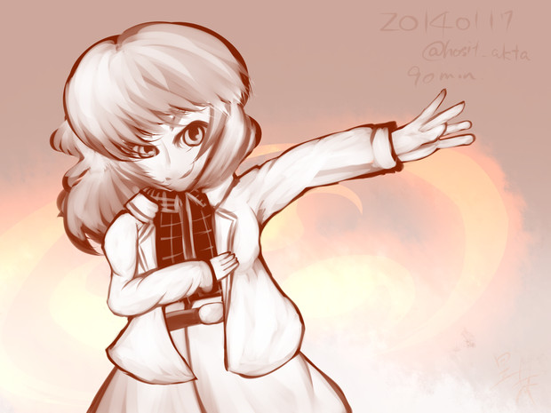 袖を通す 星ト芥 さんのイラスト ニコニコ静画 イラスト