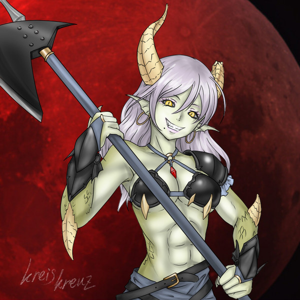 竜人娘ちゃん Kreiskreuz さんのイラスト ニコニコ静画 イラスト