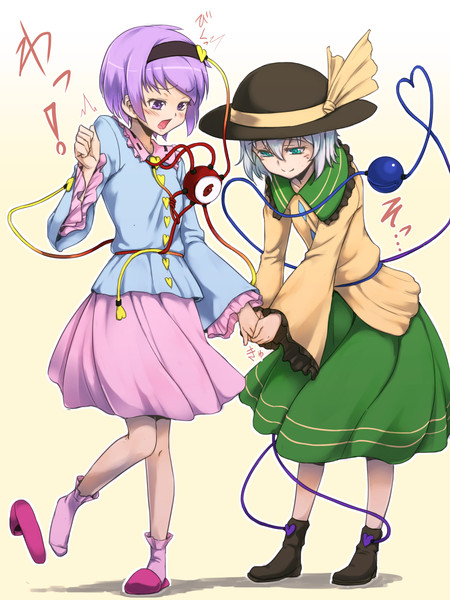 古明地さとり 古明地こいし かこね さんのイラスト ニコニコ静画 イラスト