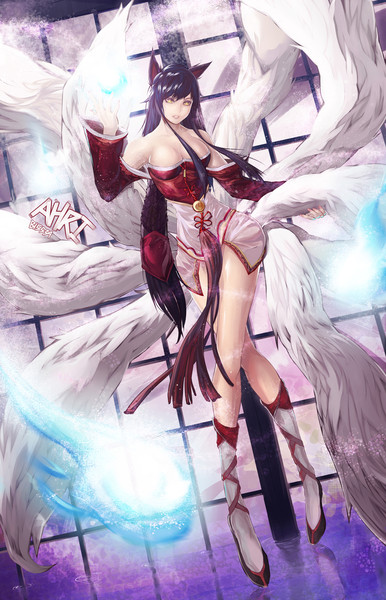 Ahri 9尾狐 Bunny さんのイラスト ニコニコ静画 イラスト