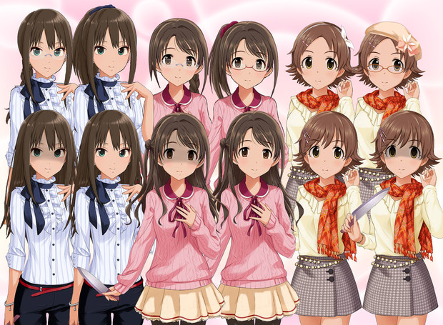 立ち絵 モバマスニュージェネレーションｽﾞ私服ver 配布 Sirop さんのイラスト ニコニコ静画 イラスト