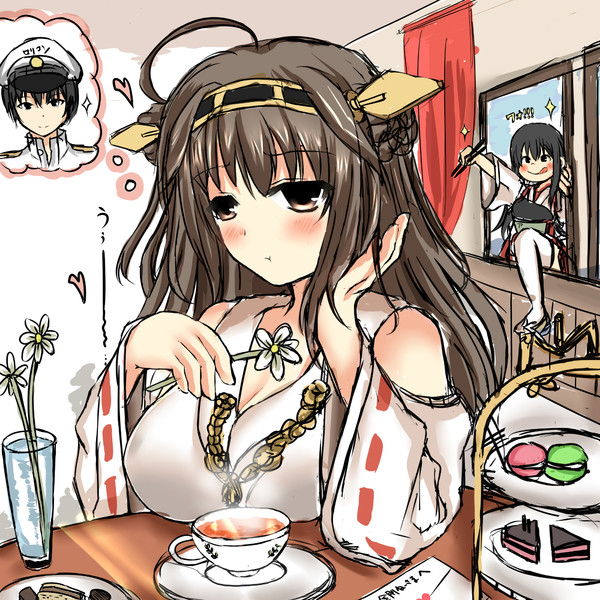 提督を待つ金剛ちゃんの日常 ぴあの さんのイラスト ニコニコ静画 イラスト