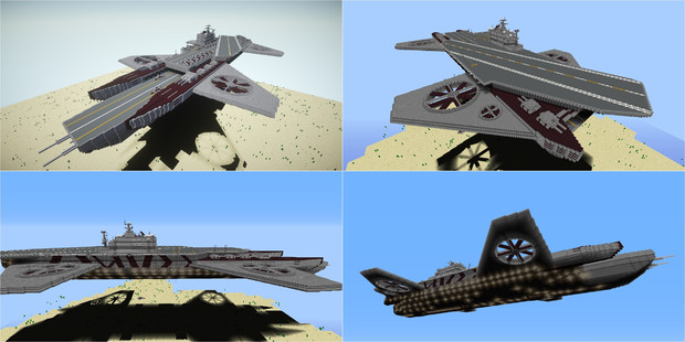 【Minecraft】二段空中空母の紹介