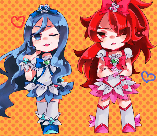 女装注意 プリキュア じゃない ワイズリー さんのイラスト ニコニコ静画 イラスト