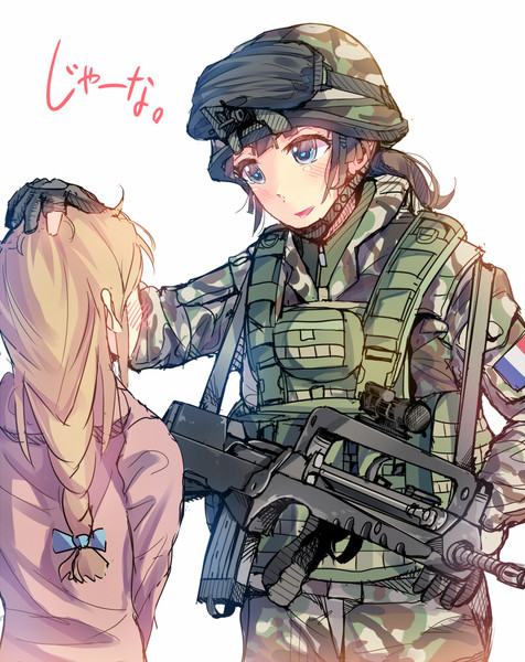 女性兵士 Daito さんのイラスト ニコニコ静画 イラスト