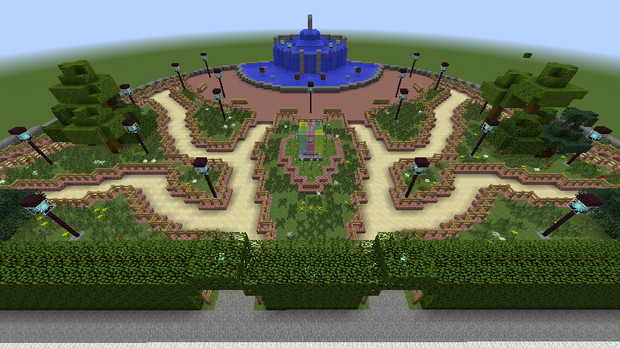 Minecraft 公園造ってみた 六作目 はむ さんのイラスト ニコニコ静画 イラスト