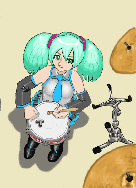 スネアの音って大事 Biyoku さんのイラスト ニコニコ静画 イラスト