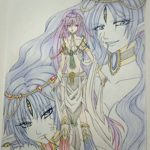 ｵﾘｷｬﾗ魔装 ジン ｱﾝﾄﾞﾚｱﾙﾌｽ 神威 さんのイラスト ニコニコ静画 イラスト