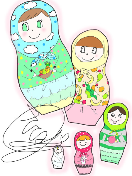 マトリョーシカ さとみ さんのイラスト ニコニコ静画 イラスト