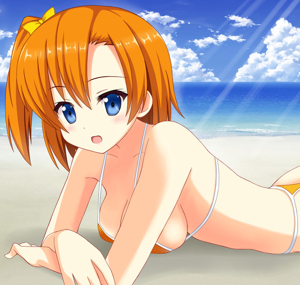 水着穂乃果 Tacoス さんのイラスト ニコニコ静画 イラスト