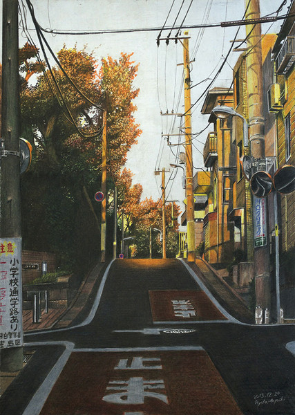 夕日を背負って 豊島区雑司が谷 林 亮太 さんのイラスト ニコニコ静画 イラスト