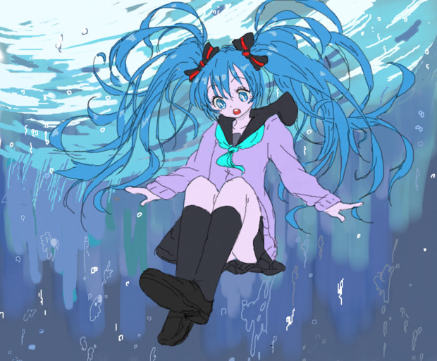 水中ふわり あしはら さんのイラスト ニコニコ静画 イラスト