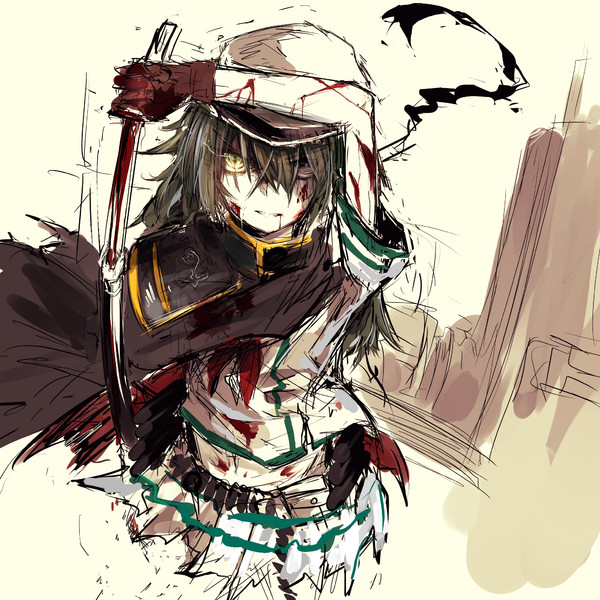 木曾改ニ 落書き 昧堵みど さんのイラスト ニコニコ静画 イラスト