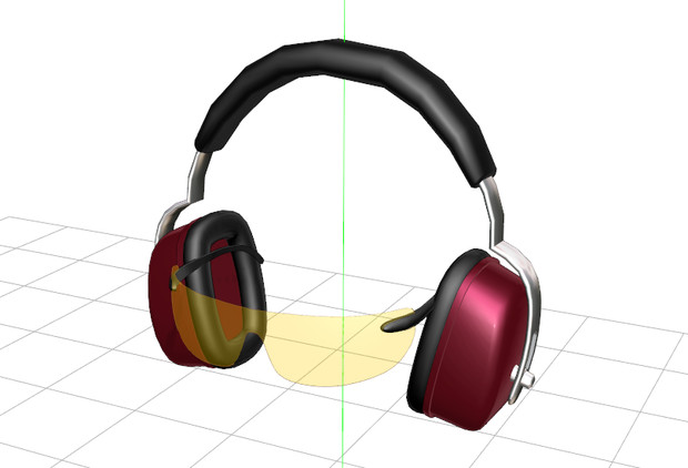 【MMD】イヤーマフ＆シューティンググラス Ver.1.0【アクセサリ配布】