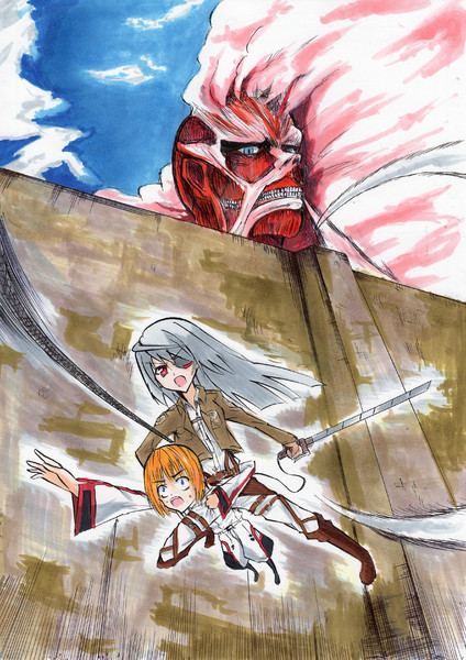 進撃のラウラ ツナニキ さんのイラスト ニコニコ静画 イラスト