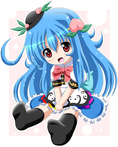 ぺたんすわり天子ちゃん ふぁい さんのイラスト ニコニコ静画 イラスト