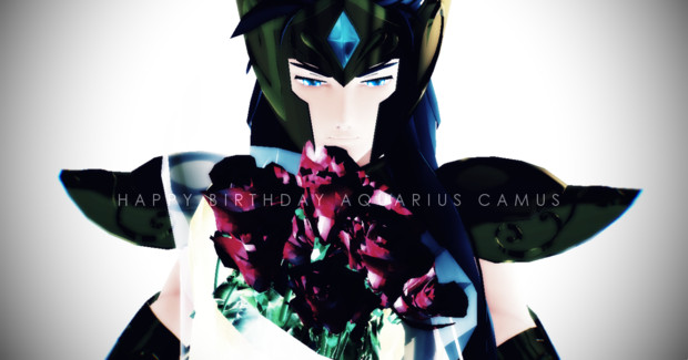 Mmd聖闘士星矢 水瓶座のカミュたんおめ Karinto さんのイラスト ニコニコ静画 イラスト