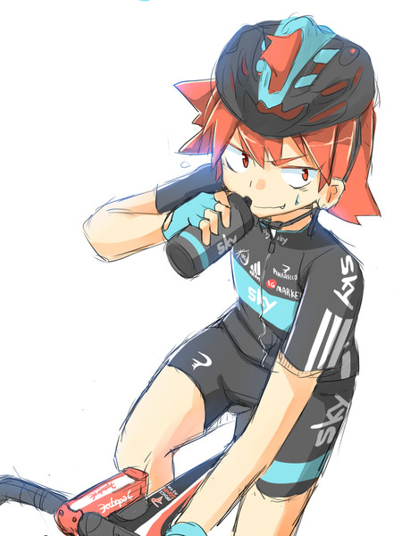 鳴子くん×Sky pro cycling