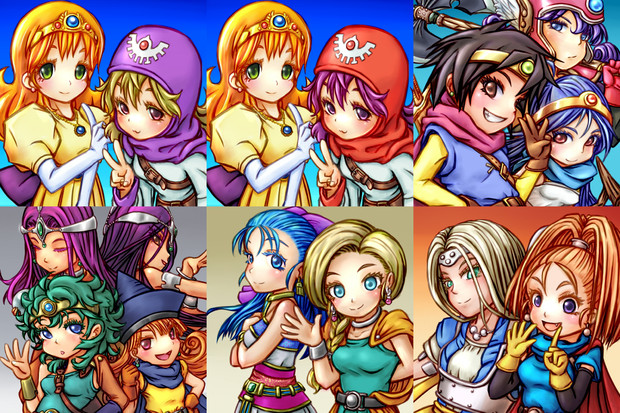 Dqロト天空rta駅伝サムネ一覧 きつねけ さんのイラスト ニコニコ静画 イラスト