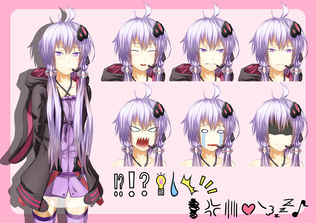 結月ゆかり立ち絵素材ver1 差分有り イロイア さんのイラスト ニコニコ静画 イラスト