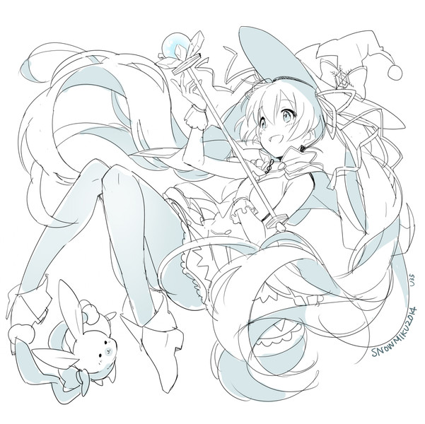 マジカル雪ミク U35 さんのイラスト ニコニコ静画 イラスト
