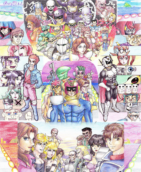 F Zero Crossover マゼンタ さんのイラスト ニコニコ静画 イラスト