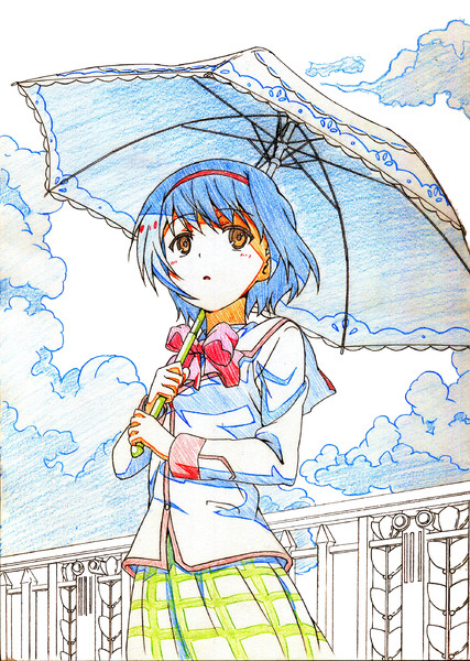 日傘少女 かげみや さんのイラスト ニコニコ静画 イラスト