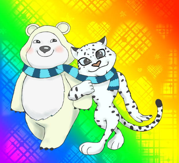 ソチオリンピックがはじまった ふゆつき さんのイラスト ニコニコ静画 イラスト