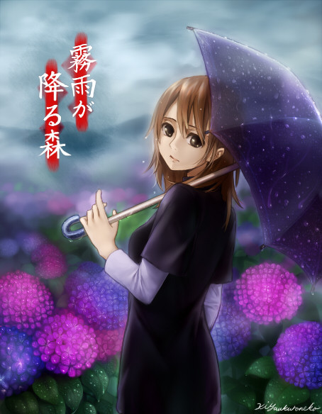 霧雨が降る森 ユズキリ さんのイラスト ニコニコ静画 イラスト
